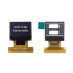 TOX066TSWPG03_0.66 Inch OLED, 64x48, White, I2C, SPI, MCU