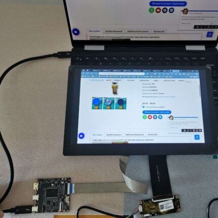 11.6-inch TFT LCD, 1920x1080, EDP, Brightness 350, with capacitive touch panel by optical bonding